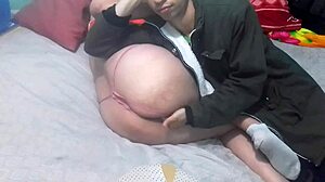 I Finger The Latina Milf's Pussy In Thong Before Side Sex!