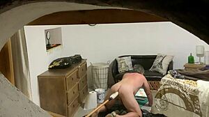 Peeping Tom Watches Intense Gay Fucking Action Unfold