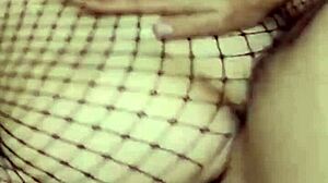 milf sexwife gets anal from husband's friend in stockings