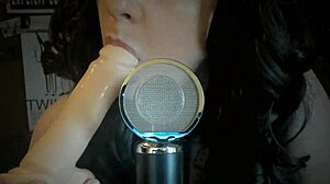 dominatrix sucks cock hypnotically! watch her!