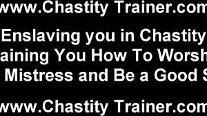 We lock your cock up tight for teasing humiliation 😏