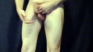 gay guy jerks off nude until he cums