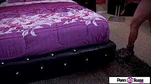 pornstar taese and aaliyah in sensual striptease performance