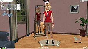 creating an indian-looking teen 18+ girl in 3d cartoon hentai anime sim part 2.