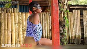 This couple is fucking on the street beach, man touching naked girl everywhere