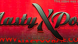 Sexy ebony babe with phat ass enjoys licking and taking big cock