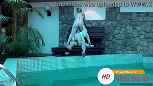 Camera catches hot wife getting fucked hard