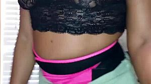 Naejae Twerks Her Big Ass And Grinds Pussy On Pole! Watch Her Go!