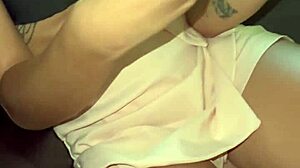 i grabbed my friend during her webcam session in the car