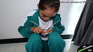 damn! hardcore anal in squid game style!