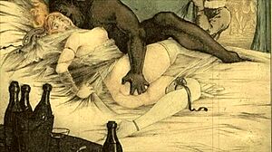 vintage erotic illustrations are hot