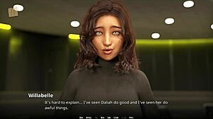 A milf showcasing her big tits and ass