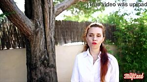 Kira, the naughty 32-year-old nurse in lingerie, is so sexy!