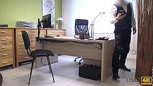 Sexy girl trades hot action for cash at casting. Will she get what she needs?