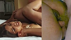 Dayanara Gets Skinny Asshole Pounded Open With Deepthroat Choking And Cock Sucking