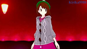 Dawn Hikari and Gloria Yuuri in Brutal Pokémon Hentai Creampie Action