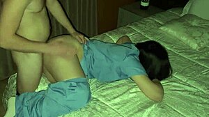 I bent over and fucked the nurse for neglecting my old dad