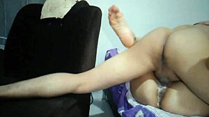 cousin visits and surprises me riding my growing cock leaving her pussy dripping 😈