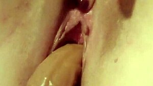 Arianna's 2023 homemade session showcases beautiful pussy close up with toys and intense action