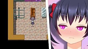 dosukebe chat lady chisato-chan gets creampie while bound in hentai anime