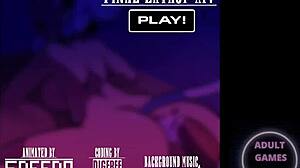 Futanari hentai in final extacy game explodes!