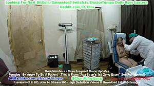 Clov - Watch Ava Siren 1st Gyno Exam As Doctor Tampa Examines Her Com.