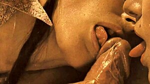 vintage steam age threesome with hairy group action