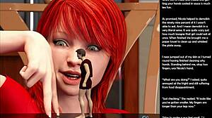 Small gesture leads to 3D cartoon sex in episode 21.