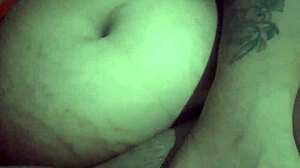 Pregnant brazilian babe twerks on all fours