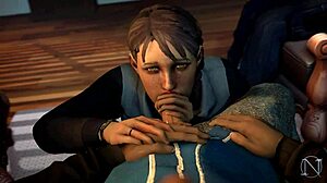 Kate Garcia Cucks David with Javier in The Walking Dead Parody Featuring Blowjob, Cumshot, and Facial