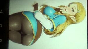 Princess Zelda Latex Cum Tribute