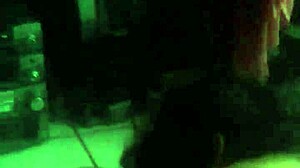 I'm giving it hard to my friend bent over in doggystyle position.