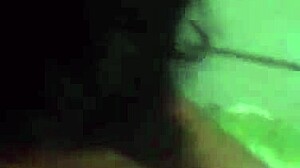 I'm giving it hard to my friend bent over in doggystyle position.