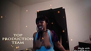 in the hood, dummy moore makes funny faces during sex in costumes