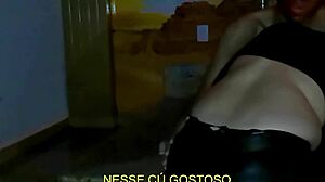 Portuguese Subtitles Show Husband Filming Wife Sucking 18-Year-Old Guy's Cock