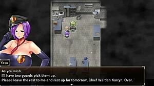 Karryn's Rough Prison Threesome With Slime Monster 😈