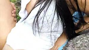 Outdoor Sex In Pedra Grande Mountains With Big Cock