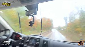 Camping night leads to deepthroat pov fucking for gay couple