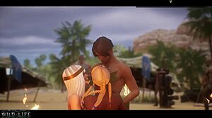 Guy Fucks Two Sluts In Public Wild Life