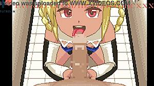 Fuugetsuin Fukigen na Ichigo-chan: Game Center's Wild Sex with Doggystyle Anal and Creampie!