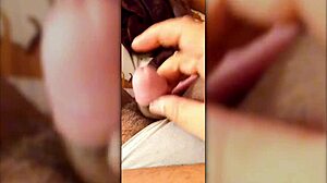 latina slut masturbates with vibrator after shower in bedroom