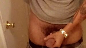 european guy shows off monster cock solo