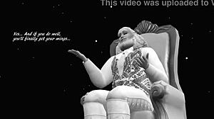 Sims 4 Parody: Milf With Big Tits And Ass In Interracial Christmas Scene