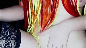 Connecting With A Lover Through A Video Call In Intimate Moments