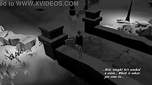 Sims 4 Parody: Milf With Big Tits And Ass In Interracial Christmas Scene