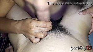 Malibog na pinay kinain ang tamod ni insan