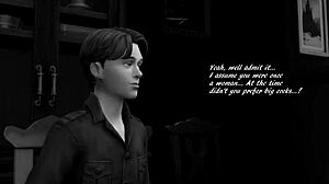 Sims 4 Parody: Milf With Big Tits And Ass In Interracial Christmas Scene