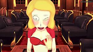Oh yeah, Beth Smith dives into hardcore 3D cartoon sex in this Rick y Morty fantasy step two scene