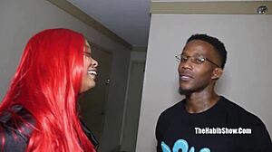 Yo, check Vanity Vixen that big booty ebony from Florida taking Dante Diggz huge black cock hard.