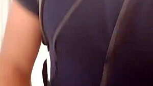 Bisexual Machos Getting Oral in Public Metro Bathroom